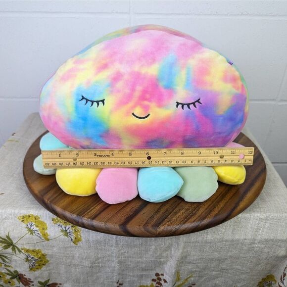 Squishmallows 12” Inch Opal The Octopus Tie Dye Stackable Plush - Picture 6 of 6